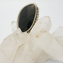 Load image into Gallery viewer, Jade Laden Silver Arrow Ring