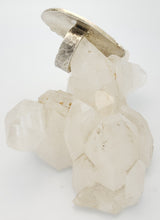 Load image into Gallery viewer, Jade Laden Silver Arrow Ring