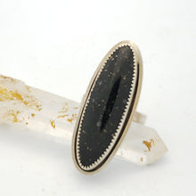 Load image into Gallery viewer, Jade Marquise Serrated Ring