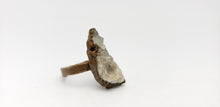Load image into Gallery viewer, Copper Quartz Cluster Ring