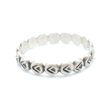 Load image into Gallery viewer, Sterling Silver Arrow Bead Ring