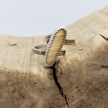 Load image into Gallery viewer, Utah Petrified Wood Helix Ring