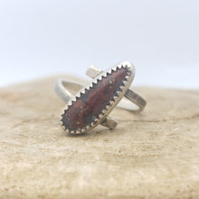 Load image into Gallery viewer, Dinosaur Bone Helix Ring