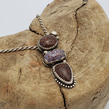 Load image into Gallery viewer, Triple Dino Pendant