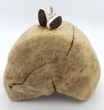 Load image into Gallery viewer, Fire Agate Cufflinks