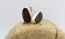 Load image into Gallery viewer, Fire Agate Cufflinks