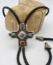Load image into Gallery viewer, SudRuby Turquoise Bolo Tie
