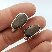 Load image into Gallery viewer, Fire Agate Cufflinks