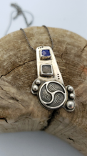 Load image into Gallery viewer, Lapis & Labradorite Triskelion