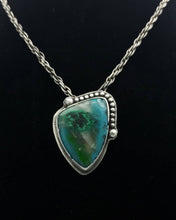 Load image into Gallery viewer, Blue Dot Chrysocolla Pendant *Custom