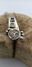 Load image into Gallery viewer, Lapis & Labradorite Triskelion
