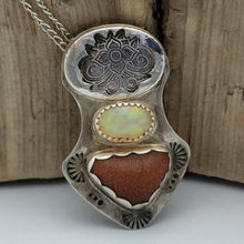 Load image into Gallery viewer, Arrowhead Opal & Goldstone