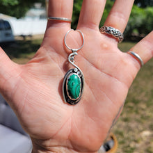 Load image into Gallery viewer, Custom Malachite Pendent
