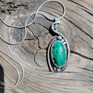 Custom Malachite Pendent