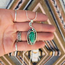Load image into Gallery viewer, Custom Malachite Pendent
