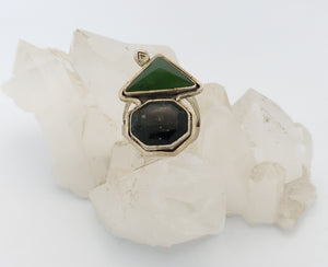 Jade Octa Angle - Ring