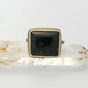 Jade Square Ring