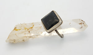 Jade Square Ring