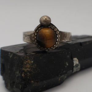 Tiger Eye Third Eye - Ring