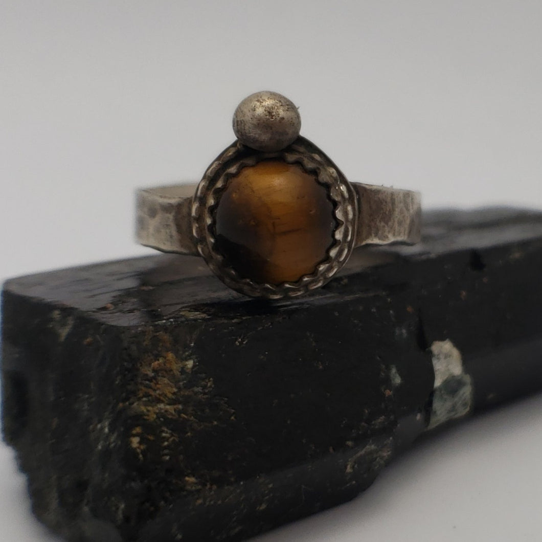 Tiger Eye Third Eye - Ring