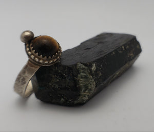 Tiger Eye Third Eye - Ring