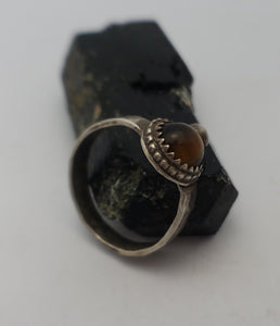 Tiger Eye Third Eye - Ring