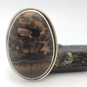 Rhodonite Reflection - Ring