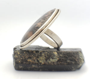 Rhodonite Reflection - Ring