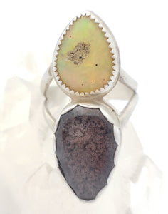 Teardrop Lorolite Opal - Ring