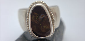 Fire Agate Ring