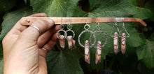 Load image into Gallery viewer, Wonderstone Drop Hoops - Earrings
