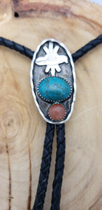 Eagle Raven Bolo Tie