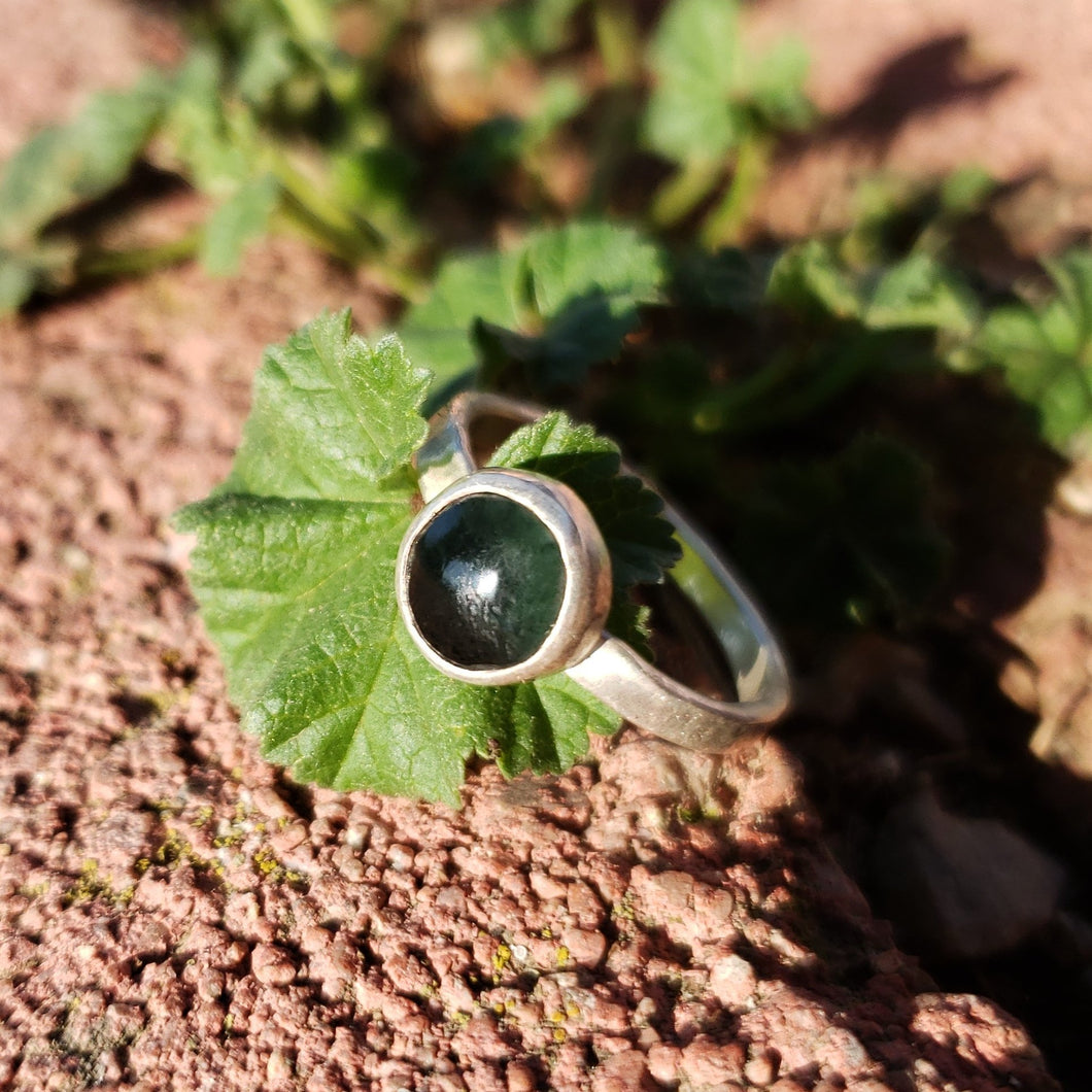 Round Jade Ring