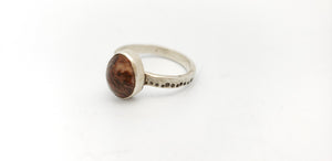 Dino Bone Round Ring