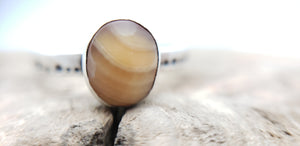 Petrified wood Ring