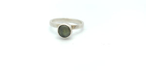 Labradorite Round Ring