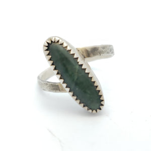 Jade Helix Ring