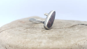 Dinosaur Bone Helix Ring