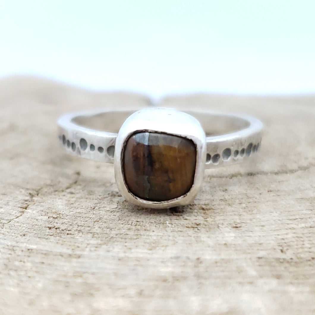 Tiger Eye Ring