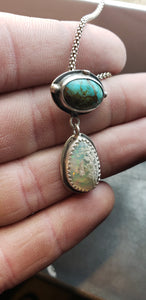 Turquoise Opal Pendant