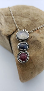 Ruby Moon Pendant