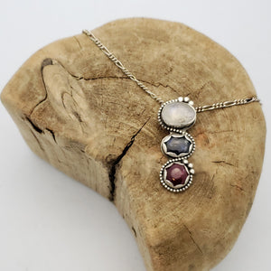 Ruby Moon Pendant