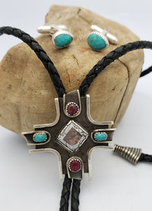 SudRuby Turquoise Bolo Tie