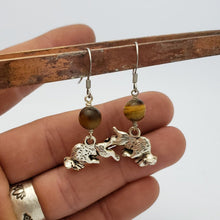 Load image into Gallery viewer, Bison Eye Earrings
