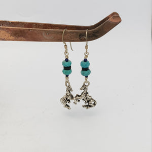 Flying Horses Earrings