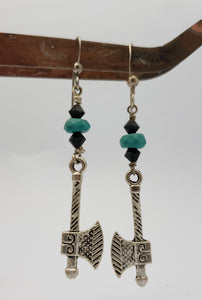 Tomahawk Earrings