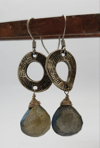 Labradorite Earrings