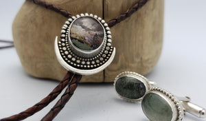 Garden Quartz Bolo Tie