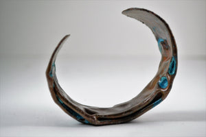 Copper Hollow Form - Cuff