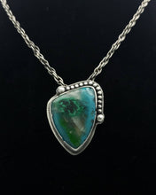 Load image into Gallery viewer, Blue Dot Chrysocolla Pendant *Custom
